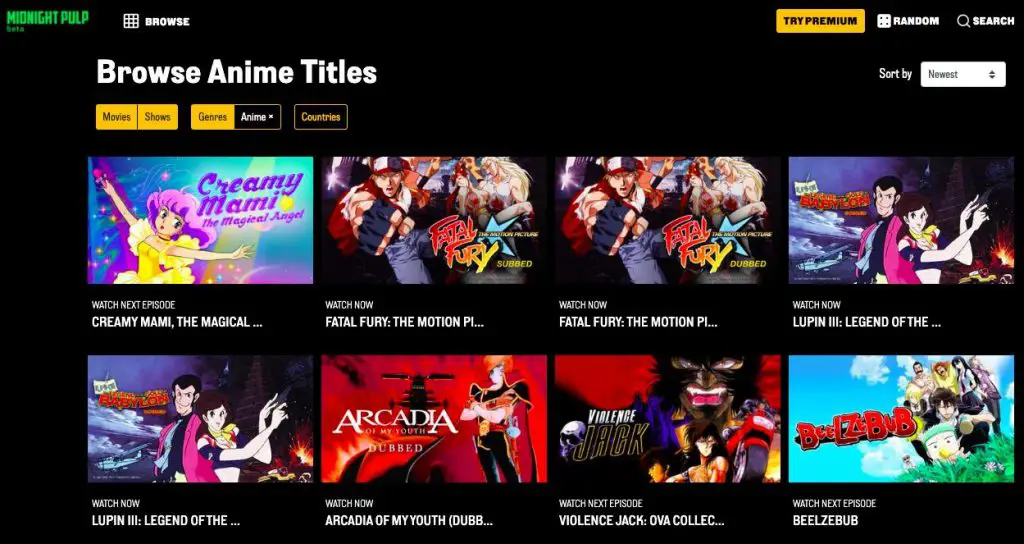 Situs Streaming Anime Terpercaya Daftar situs web streaming anime yang aman
