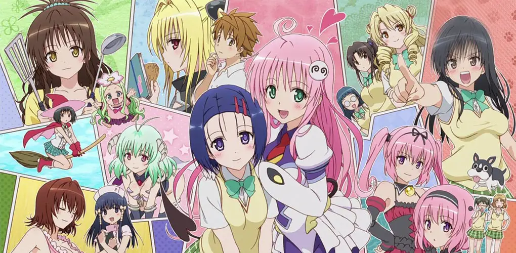 Poster resmi anime To Love Ru Poster anime To Love Ru