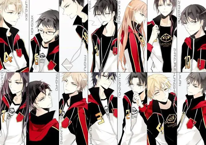 Karakter-karakter The King's Avatar Gambar grup karakter The King's Avatar