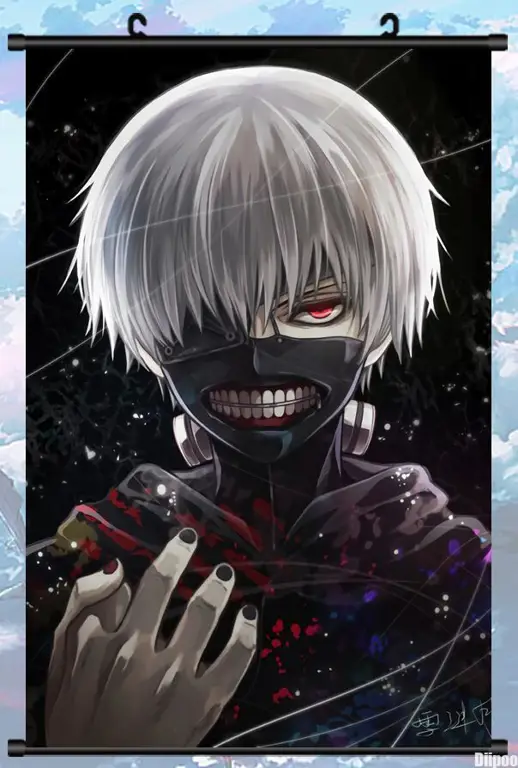 Poster resmi Tokyo Ghoul season 1 Poster anime Tokyo Ghoul season 1