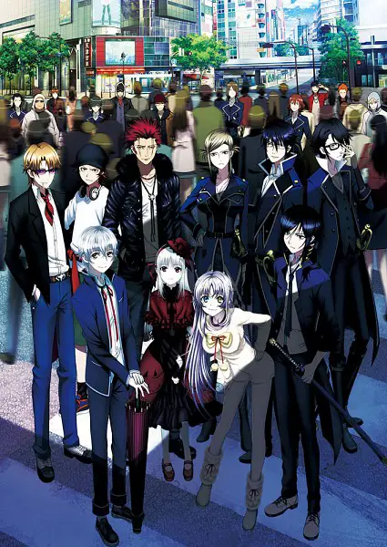 Adegan pertarungan epik dari K Project Adegan pertarungan dalam anime K Project