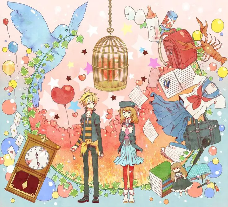 Poster Anime Amnesia