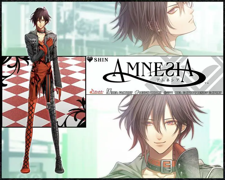 Karakter-karakter utama Anime Amnesia Gambar karakter-karakter dalam anime Amnesia