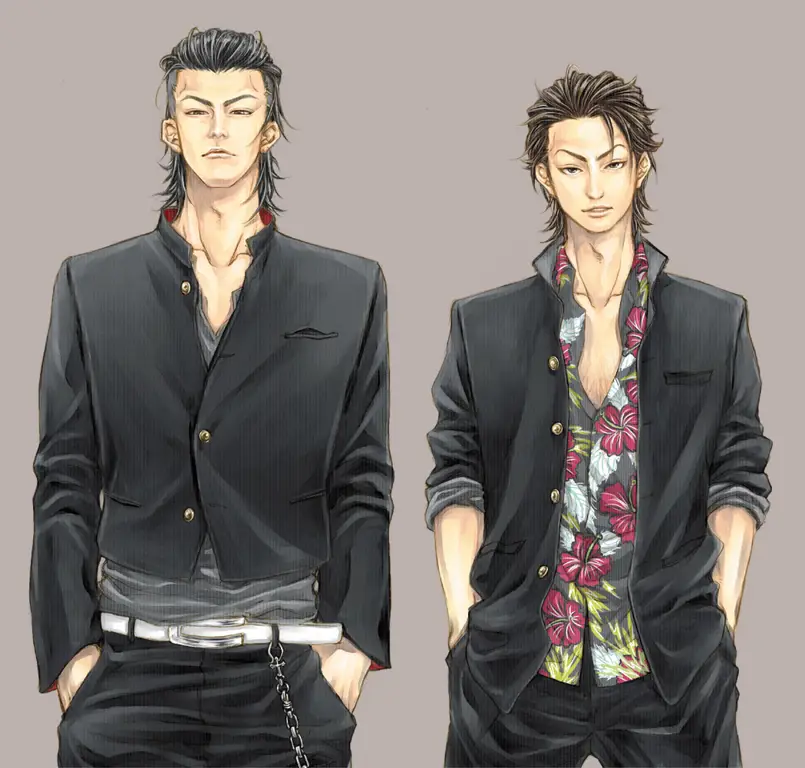 Perkelahian di Suzuran Adegan Anime Crows Zero yang menegangkan