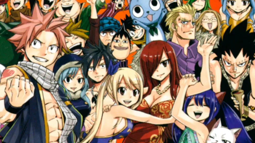 Visual kunci dari anime Fairy Tail