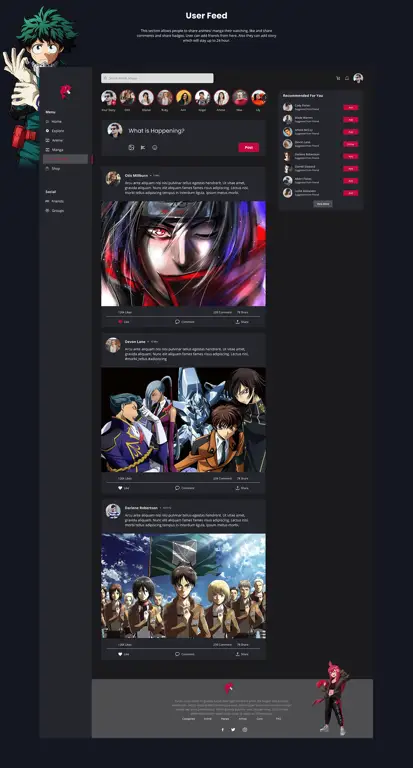 Memilih Situs Streaming yang Aman dan Nyaman Antarmuka situs streaming anime