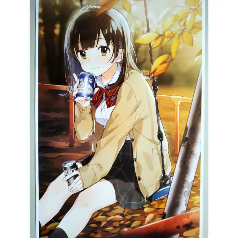 Poster resmi anime Hige wo Soru Poster anime Hige wo Soru