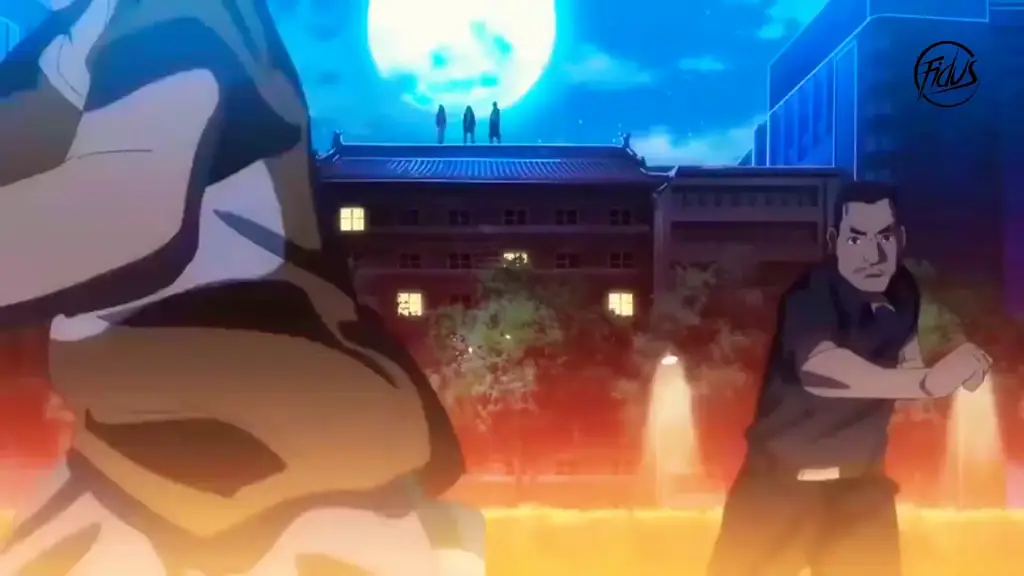Pertarungan epik dan memukau Adegan pertarungan yang menegangkan dalam anime Hitori no Shita