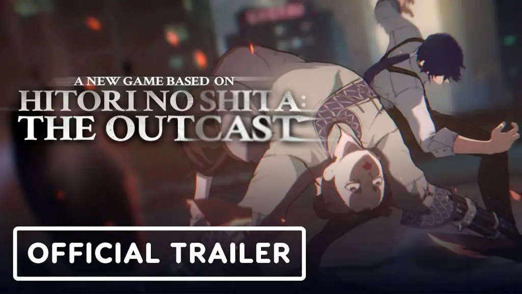 Latar belakang anime yang memukau Pemandangan indah di dunia Hitori no Shita