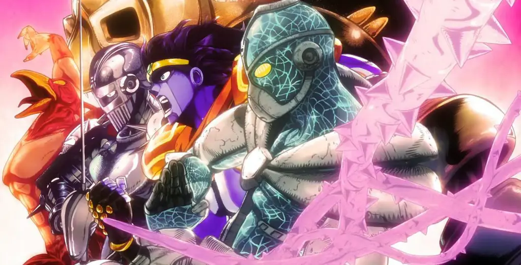 Kekuatan Stand yang unik dan beragam Gambar kekuatan Stand dalam anime JoJo’s Bizarre Adventure